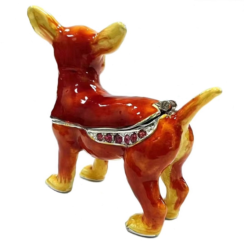 Chihuahua Dog Christmas Easter Jewelry Box  Home Decor Gifts (4)