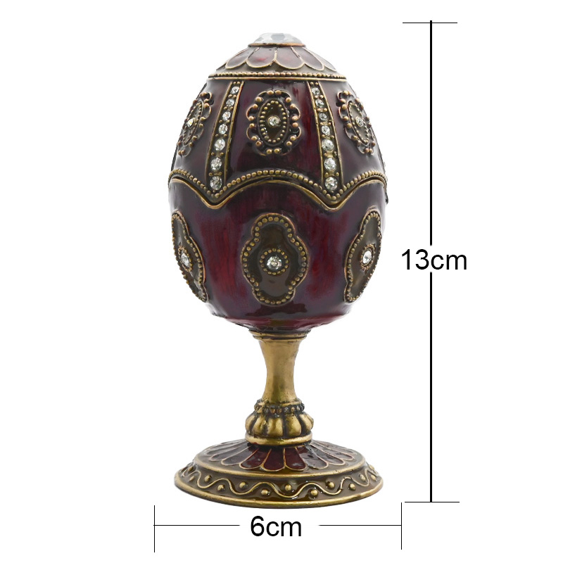 Egg  jewelry gift boxes Faberge wedding gift Easter Christmas (3)