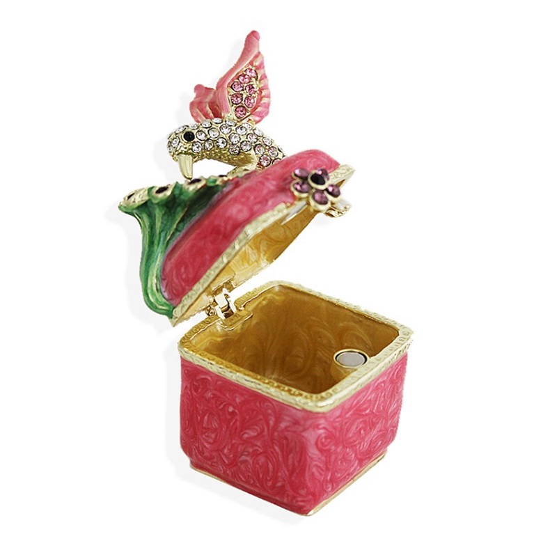 Luxury Jewelry Box Decorative Jewelry Storage Handcrafted Jewelry Organizer Jewelry Box Unique Trinket Box Gift  (4)