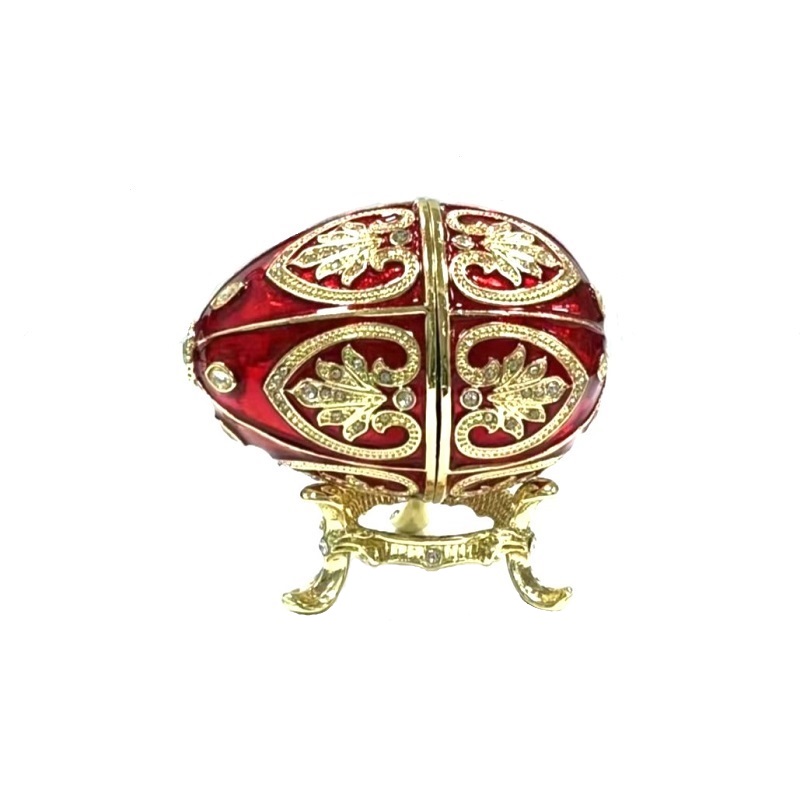 Nordic decoration ornaments home jewelry box gift faberge egg (1)