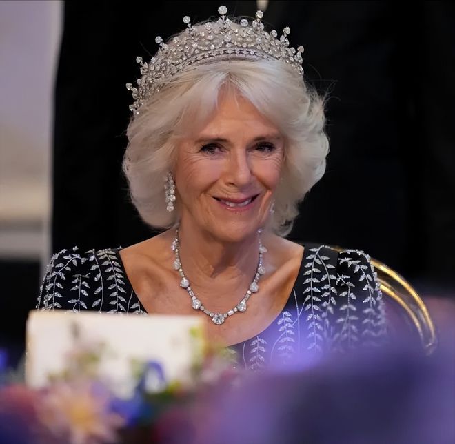 Queen Camilla coronation crown Queen Mary Coronation Crown Cullinan diamonds in royal crowns Mountain of Light diamond history British royal jewelry Daughters of Great Britain and Ireland Tiara George IV State (27)