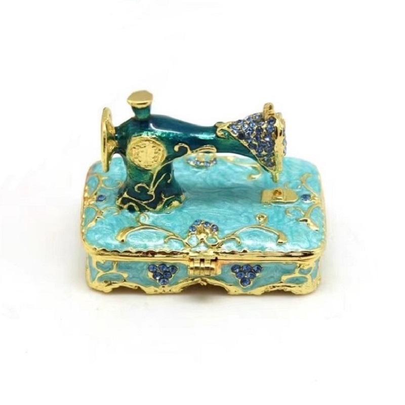 Sewing machine Creative gifts decoration ornaments home furnishings jewelry box gift crafts (2)