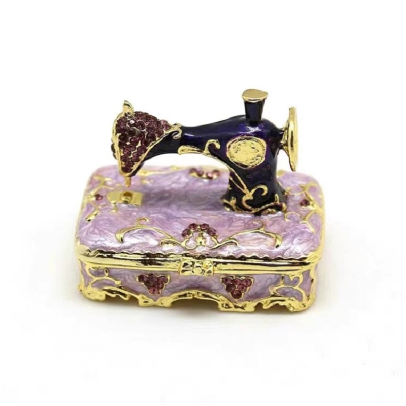 Sewing machine Creative gifts decoration ornaments home furnishings jewelry box gift crafts (4)