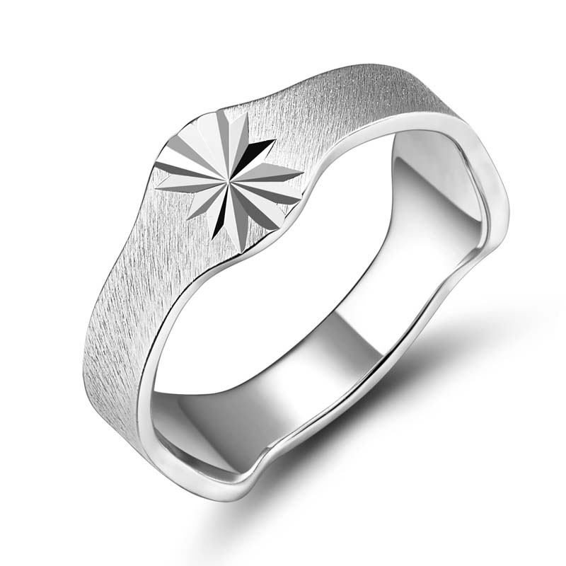 Sterling Silver 925 Fashion Cool Ring with for Man Women Factory Price OEM Accept Customization (3)