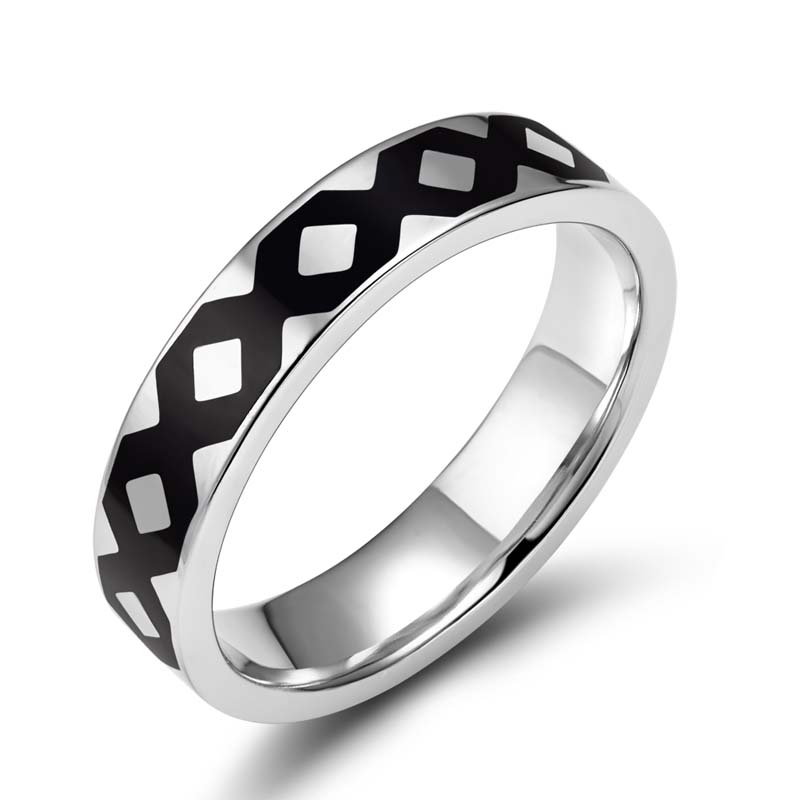 Sterling Silver 925 Fashion Cool Ring with for Man Women Factory Price OEM Accept Customization (33)