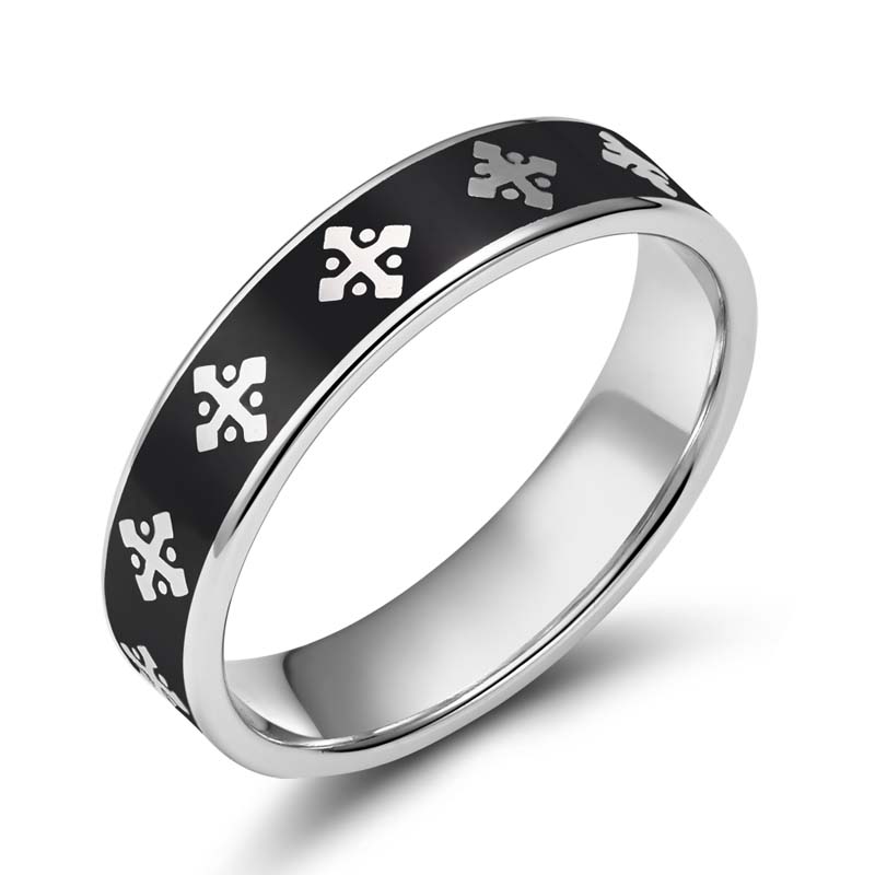 Sterling Silver 925 Fashion Cool Ring with for Man Women Factory Price OEM Accept Customization (38)