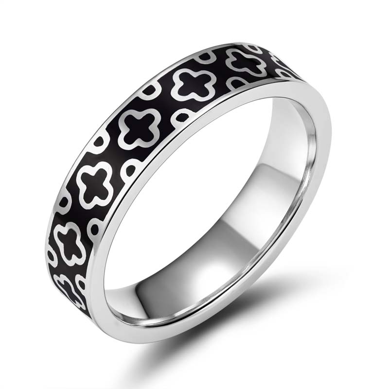 Sterling Silver 925 Fashion Cool Ring with for Man Women Factory Price OEM Accept Customization (41)