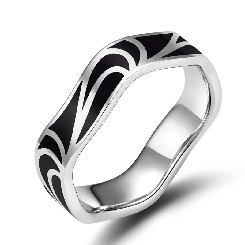 Sterling Silver 925 Fashion Cool Ring with for Man Women Factory Price OEM Accept Customization (42)