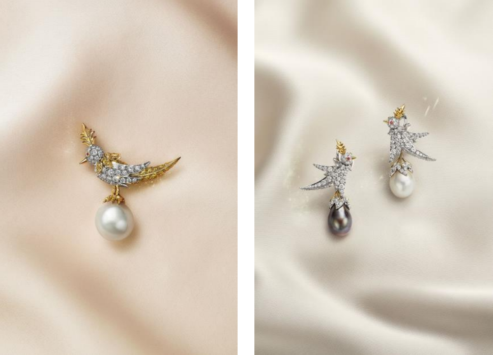 Tiffany 2025 High Jewelry Bird on a Pearl Collection Jean Schlumberger Designs Natural Wild Pearls Luxury Jewelry 2025 Tiffany Pearl Jewelry Baroque Pearl Designs High Jewelry Trends 2025 Tiffany Craftsmanship R (1)