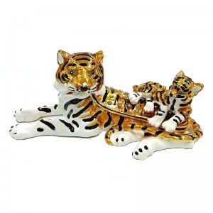 Tiger gifts ornaments home decor jewelry box gift crafts (4)