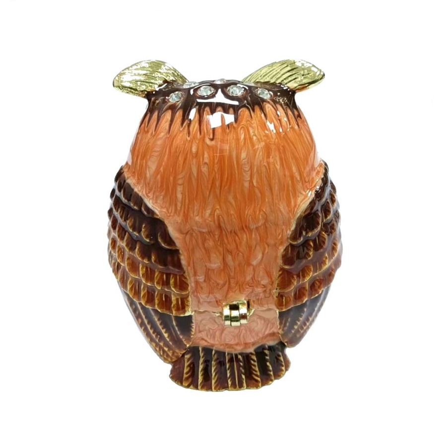 Trinket Box owl Metal Handicraft Decoration Home Decor Gifts (2)