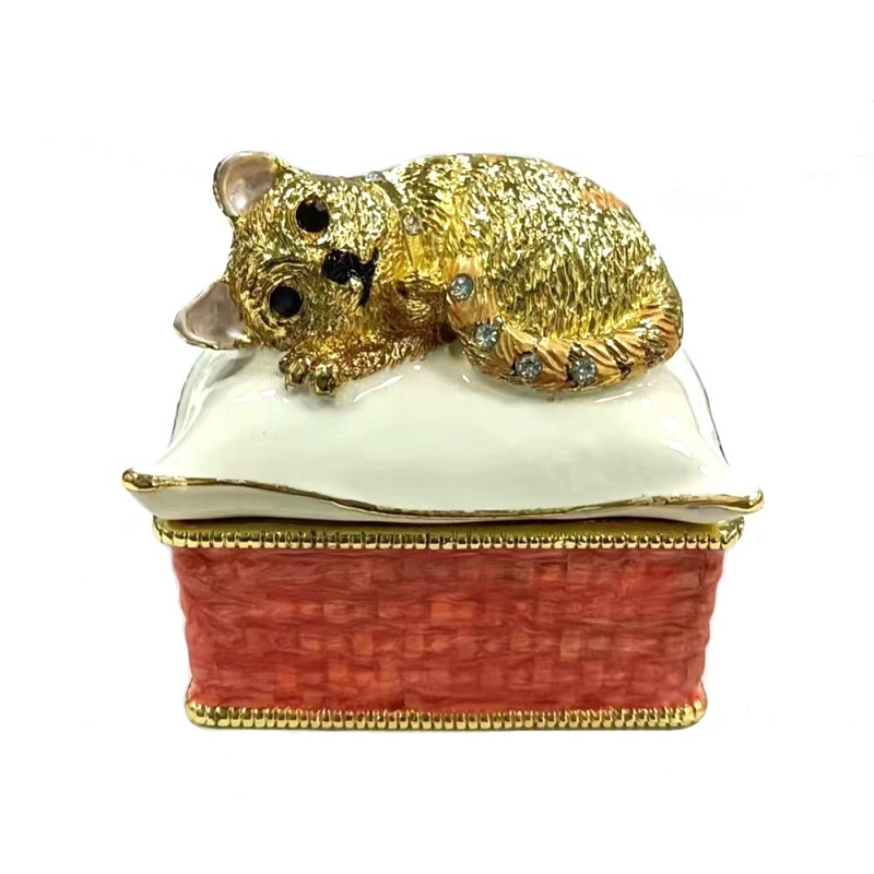 cat cute jewellery box home decor women christmas easter gift (1)