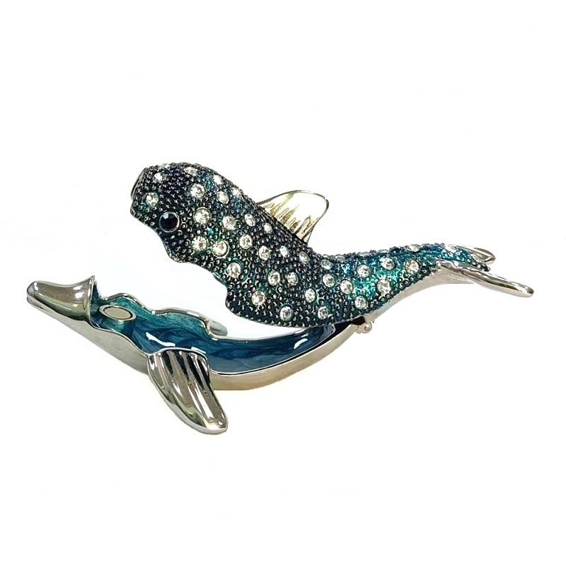 gifts Nordic decoration ornaments home furnishings dolphin jewelry box  (3)