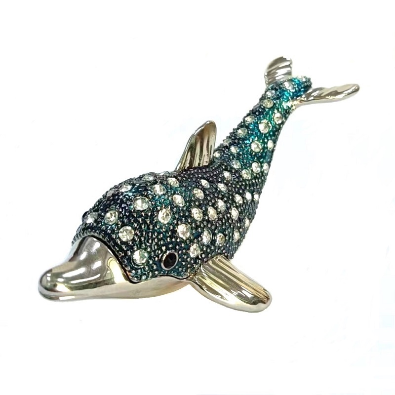 gifts Nordic decoration ornaments home furnishings dolphin jewelry box  (5)