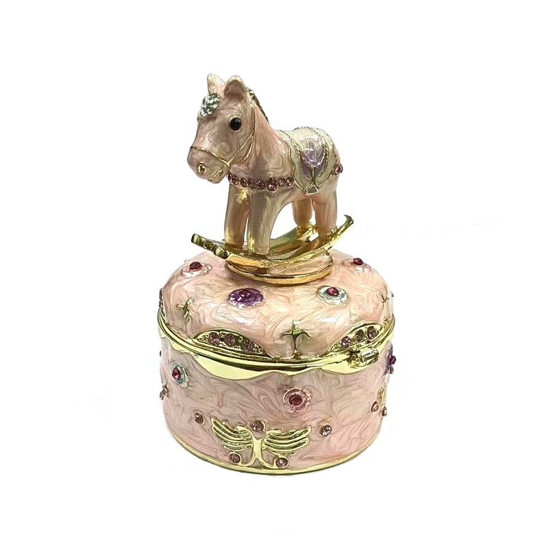 horse luxury jewellery box home decor cute (1)