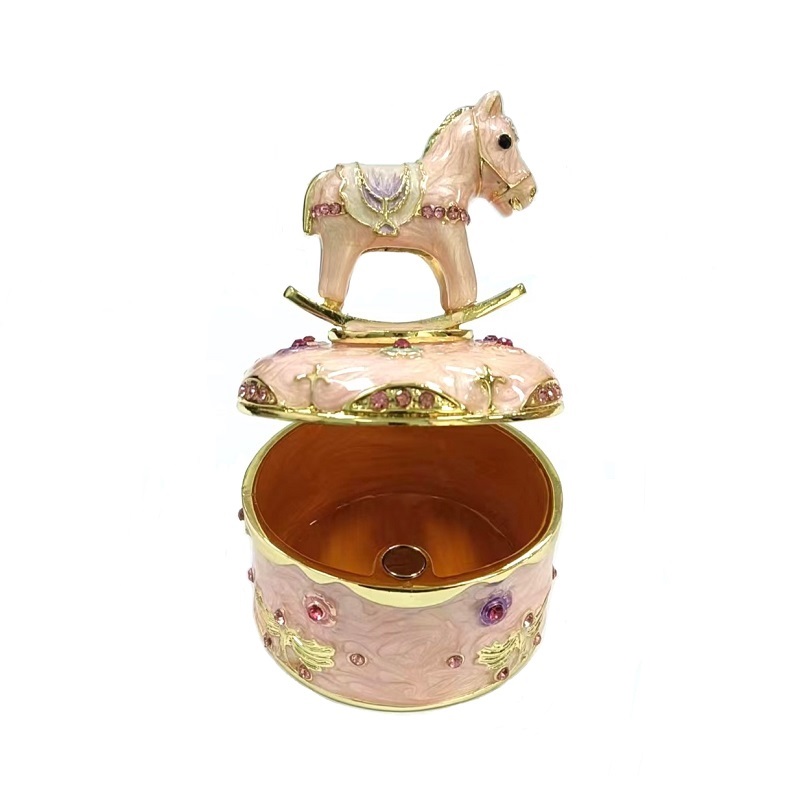 horse luxury jewellery box home decor cute (2)