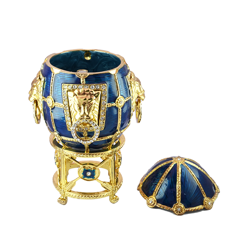 luxury faberge egg jewellery box music box noble women home decor (10)