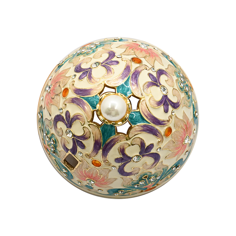 luxury faberge egg jewellery box music box noble women home decor (6)