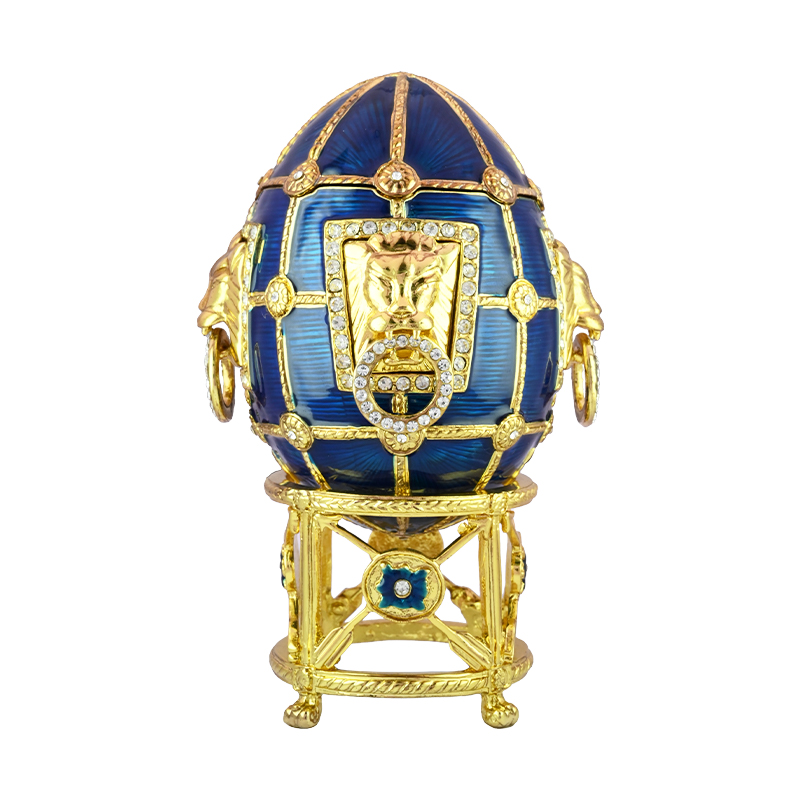 luxury faberge egg jewellery box music box noble women home decor (8)