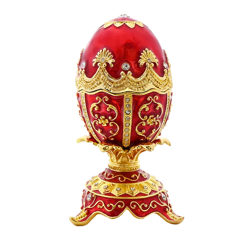 russian luxury faberge egg jewelry box
