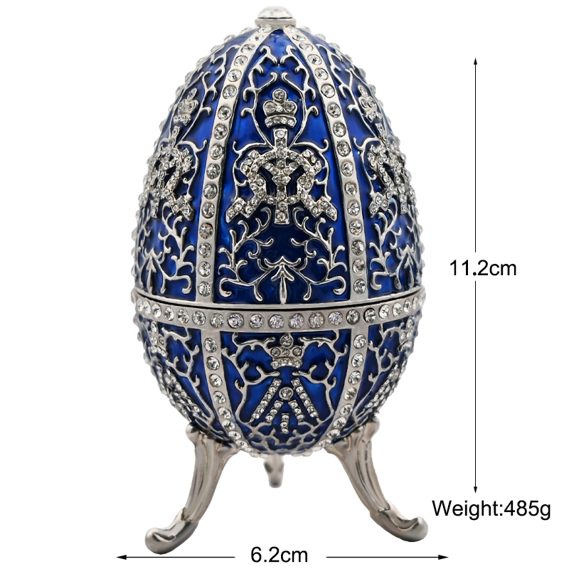 swan fairy music box jewelry box home decor gift vintage style egg box oem odm customized  (5)